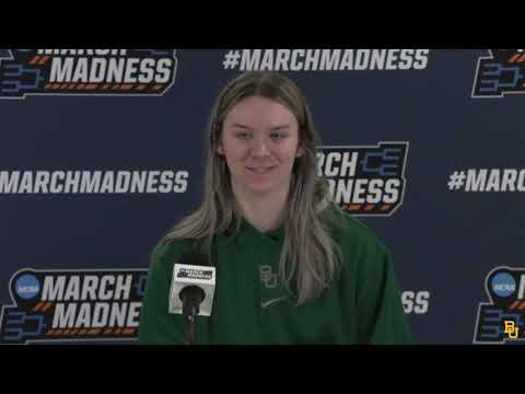 Baylor Basketball (W): First Round Preview vs. Alabama | NCAA Press Conference