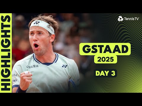 Former Champion Ruud Returns; Buse vs Majchrzak & More | Gstaad 2025 Day 3 Highlights