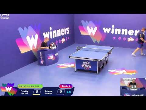 WINners CUP table 2  12.09  Priadko Sergei - Boklag Roman 19:00