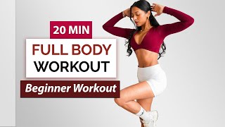20 Min Full Body Workout to Burn Fat | No Jumping, No Equipment