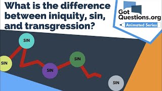 What is the difference between iniquity, sin, and transgression  |  GotQuestions.org