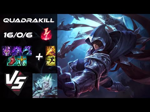 JUNGLE Talon vs Viego [QUADRAKILL] - NA Grandmaster Patch 25.S1.8