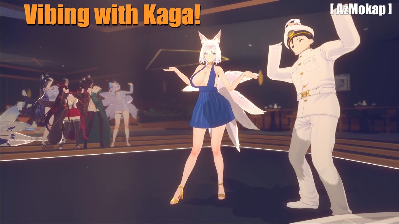 Shikikan Vibing with Kaga For 𝓕𝓞𝓧 𝓑𝓡𝓔𝓔𝓓𝓘𝓝𝓖 SEASON! | Azur Lane