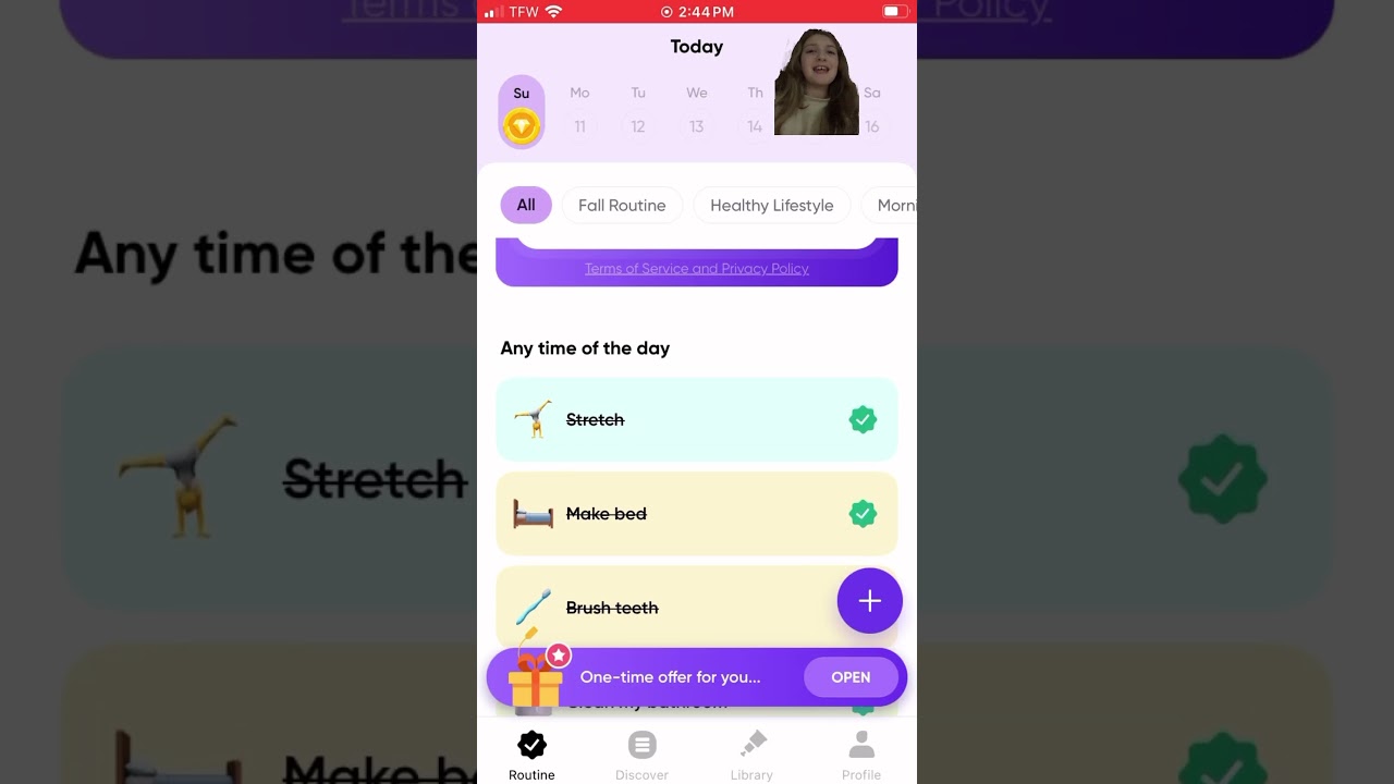 Check the App Me+ out to start you daily routine #HaileeXbobaa