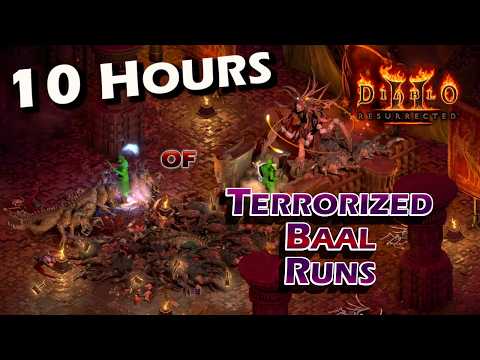 I Kill Terrorized Baal For 10 Hours - Diablo 2 Resurrected - Drop Highlights