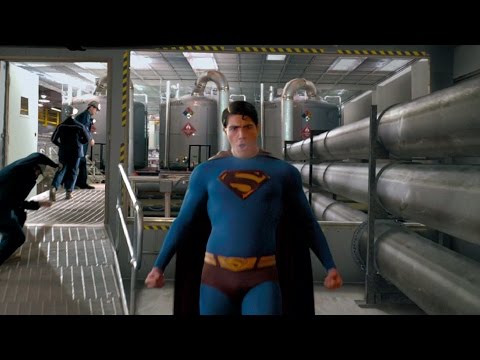 Superman saves Daily Planet | Superman Returns