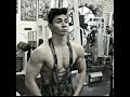 17 years old teen bodybuilder Armin Mahr upper body workout