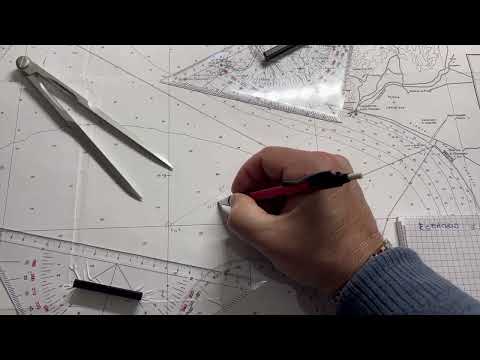 Patente Nautica ep.24 - Carteggio Oltre Mappa 5D - Correnti (Esercizio 5.2.1-2)