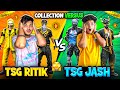 Free Fire TSG Jash Vs TSG Ritik New Collection Versus Only Legendary Bundles😍😈 -Garena Free Fire