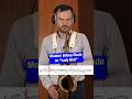 Modern Bebop Etude on “Lady Bird” #jazz #music #saxophone #tenorsax #modernjazz #bebop
