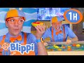 Does It Sink Or Will It Float Blippi 1 HOUR Compilation Home Learning For Kids ️