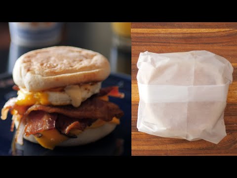 The Ultimate Breakfast Sandwich and how to Wrap it Like a Pro!