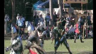 preview picture of video 'Abbey Medieval Festival melee'