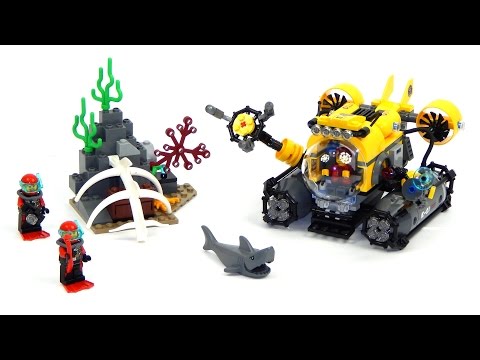 Vidéo LEGO City 60092 : Le sous-marin