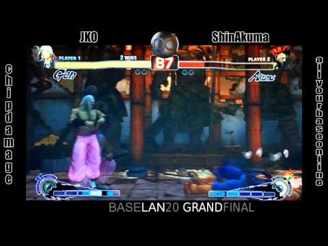 Baselan 20 SSFIV Tourney Grand Final - JKO vs ShinAkuma PT2