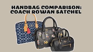 Coach Rowan Satchel Review: Size Guide, What Fits & Try-on Mod Shots