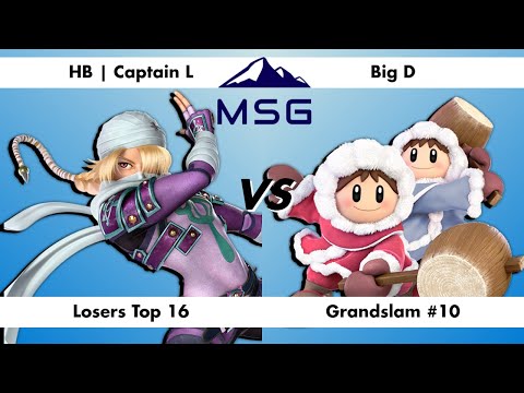 HB | Captain L VS Big D,  Losers Top 16, Grandslam #10