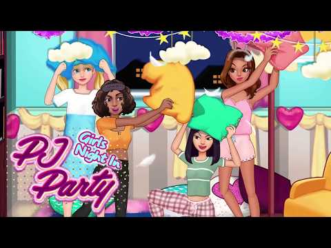 Crazy BFF Girls PJ Night Party Video