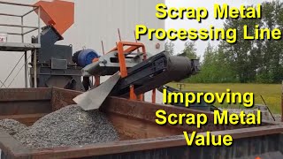 Scrap Metal Processing: Liberating Valuable Non-Ferrous Metals Through a Hammer Mill