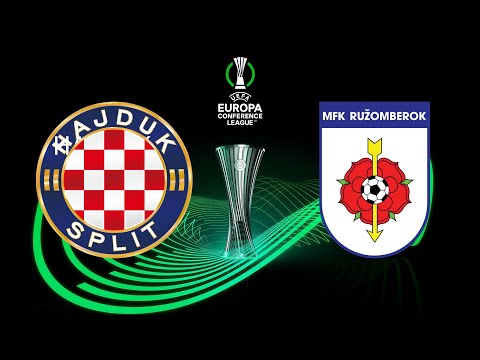 Hajduk Split 0-1 Ružomberok | CONFERENCE LEAGUE 2024/25