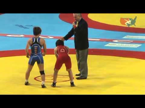 2011 Worlds Women's Freestyle 48kg - Jyldyz Eshimova (KAZ) vs. Clarissa Chun (USA)