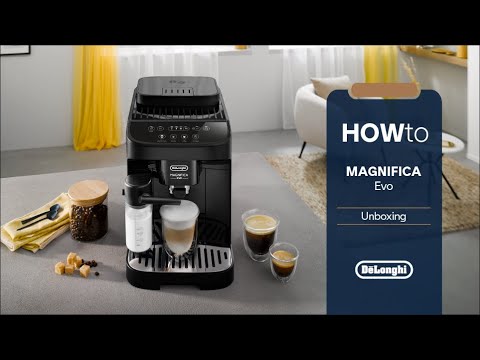 Magnifica Evo | How to set up the coffee machine for the first time