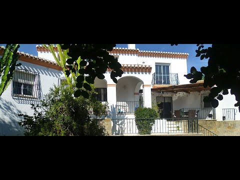Casa Fuentecica nestled in the hillside overlooking the Spanish village of Bédar, Almería, Andalusia