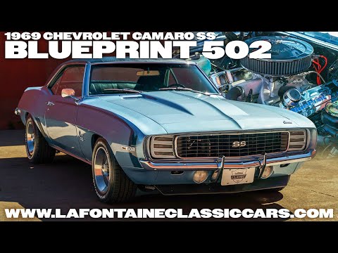 1969 Camaro SS Sounds like a 90s NASCAR! (BluePrint 502)