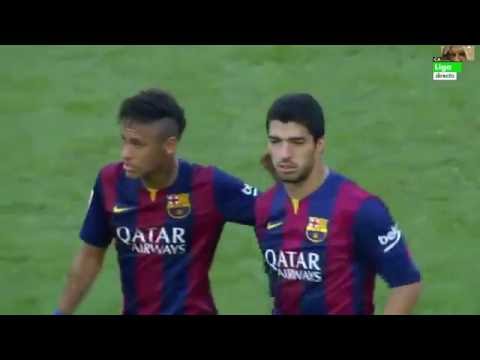 Neymar  Jr  vs Real Sociedad Home 2014 - 2015 HD 720p