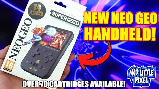 A NEW Official Neo Geo Handheld Just Released That Uses Cartridges! (Neo Geo Super Pocket)