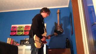 Video thumbnail for Fender Mustang 1968 Olympic White Vox AC30 1964 Lovepedal Amp 11  QOTSA Demo by The Amateur Guitar Guy……with an IPhone