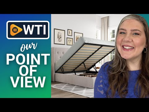 Allewie Queen Size Lift Up Storage Bed - WTI product video review