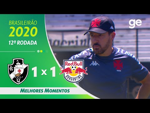 Gols e lances de Vasco da Gama x Red Bull Bragantino