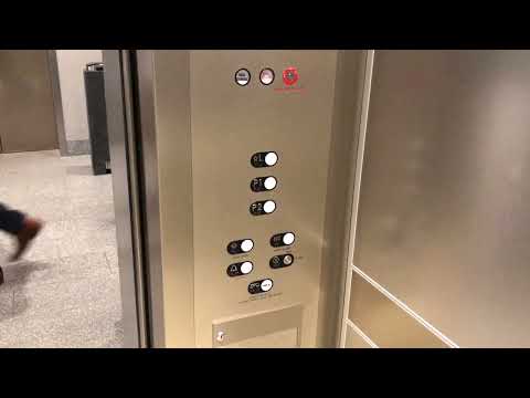 New COPs! Westinghouse/Schindler HXpress garage elevators - 5th Ave. Pl. - Downtown, Pittsburgh, PA