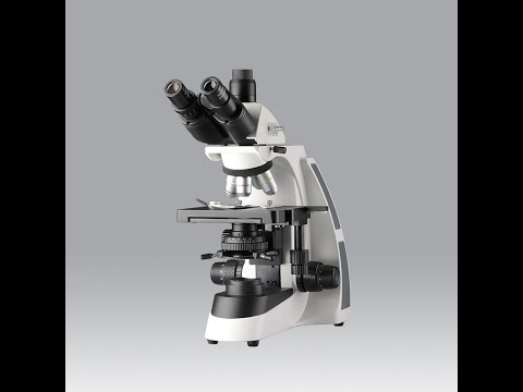 Biological Trinocular Microscope Model: Crown