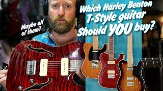 Video thumbnail for Which Harley Benton Telecaster should YOU buy? - TE-52 vs. TE-90QM vs. TE-90FLT by 60 Cycle Hum