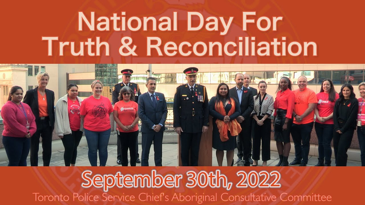 National Day For Truth & Reconciliation Flag Raising at Headquarters