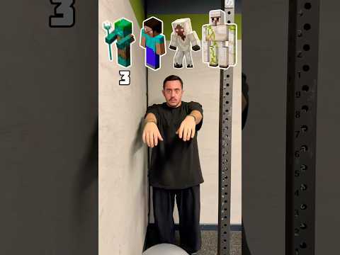 🦠Drowned Zombie🧟‍♂️ vs Steve👤 vs Entity 303👀 vs Golem🗿 | Minecraft Punch Challenge🟩 Who won?🥸