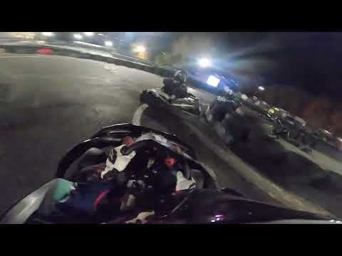 80+ Illés András 1 2025 12 KARTING365 Gokart Kupa, Budaring, onboard
