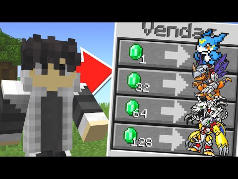 Eu Posso Comprar Pokémons e Digimons no Minecraft Pixelmon!