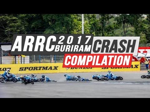 ARRC 2017 Buriram Crash & Mistake Compilation