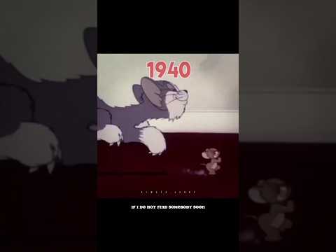 1940 - 2023 Tom and Jerry journey #shorts