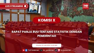 KOMISI X DPR RI RAPAT PANJA RUU TENTANG STATISTIK DENGAN PEMERINTAH