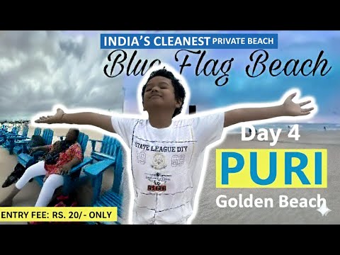 CYCLONE Alert at Golden Beach Puri (Blue Flag Beach) I Perfect Destination for Kid‘s Vacation l Day4