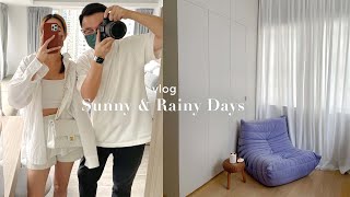 hong kong vlog | making rigatoni, korean-style curtains, perfect white tee