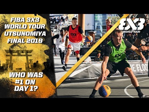 Riga Ghetto vs. Sakiai Gulbele - Who was #1 on Day 1 - FIBA 3x3 World Tour - Utsunomiya Final 2019