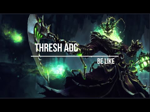 so i tried thresh adc in bot lane...