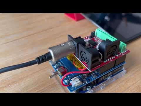 DeeLine 8R - a real MIDI interface for the Mackie DL series mixers