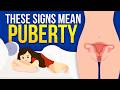Signs a Girl is Hitting Puberty | What Happens during Puberty for Females | The Adolescent Stages