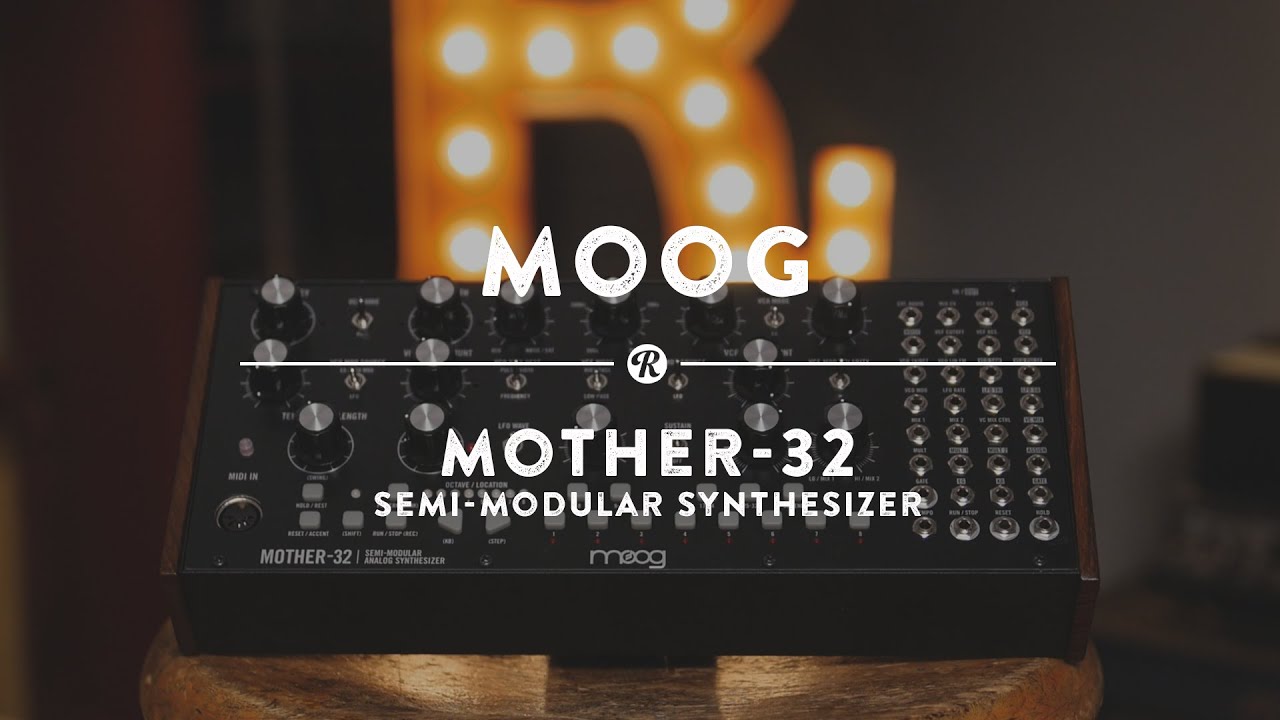 Moog Mother-32 Semi-Modular Synthesizer | Reverb Demo Video